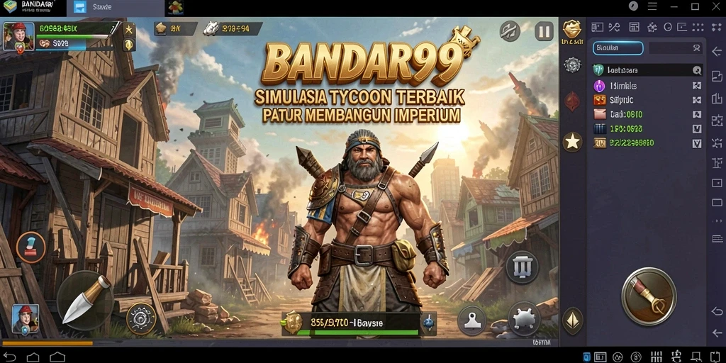 Tampilan gameplay menarik dari BANDAR99 dengan berbagai strategi bisnis.