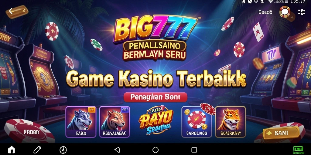 Gameplay kasino yang mendebarkan dan interaktif di BIG777.