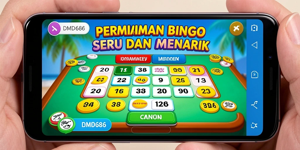 Tampilan gameplay Bingo DMD686 yang seru dan interaktif.