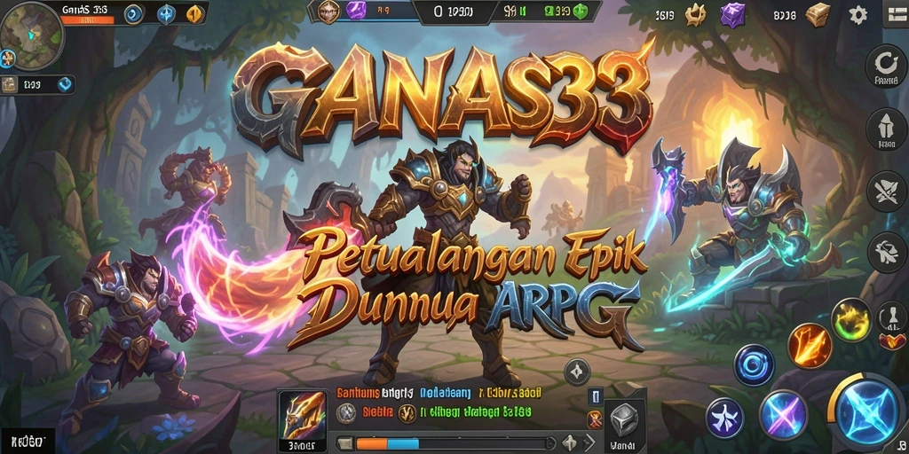 Gameplay seru dengan beragam pertempuran di GANAS33.