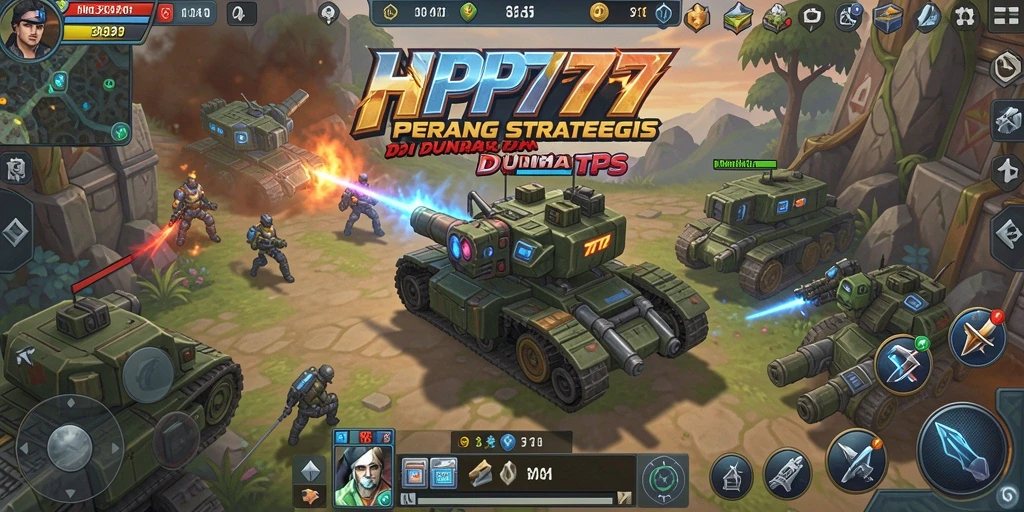 Menampilkan aksi gameplay mendebarkan di HP777 dengan grafis memukau.