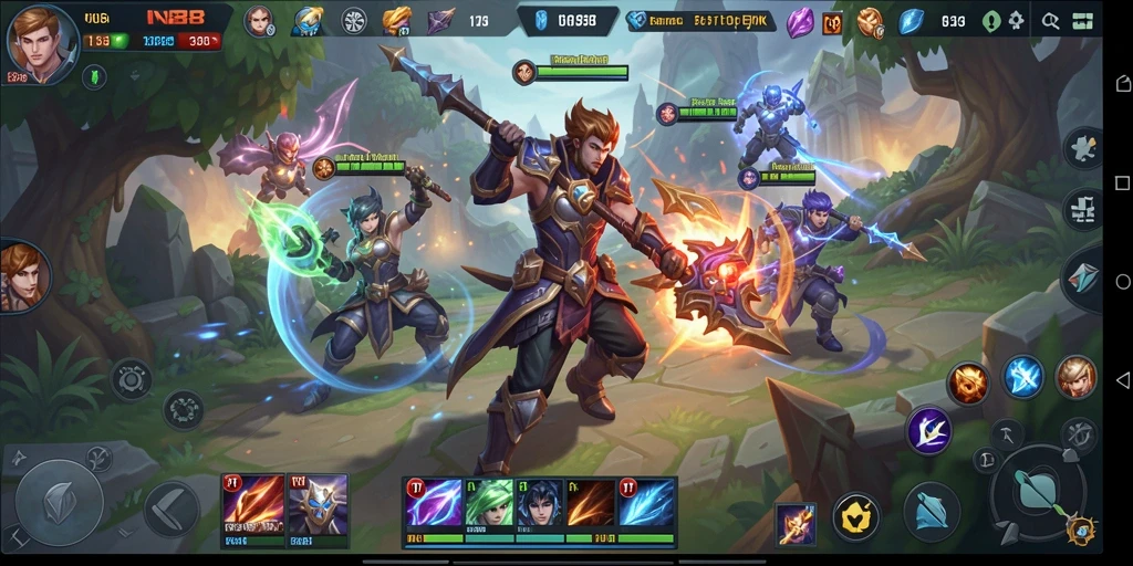 Tampilan gameplay seru dalam IN88 yang penuh aksi.