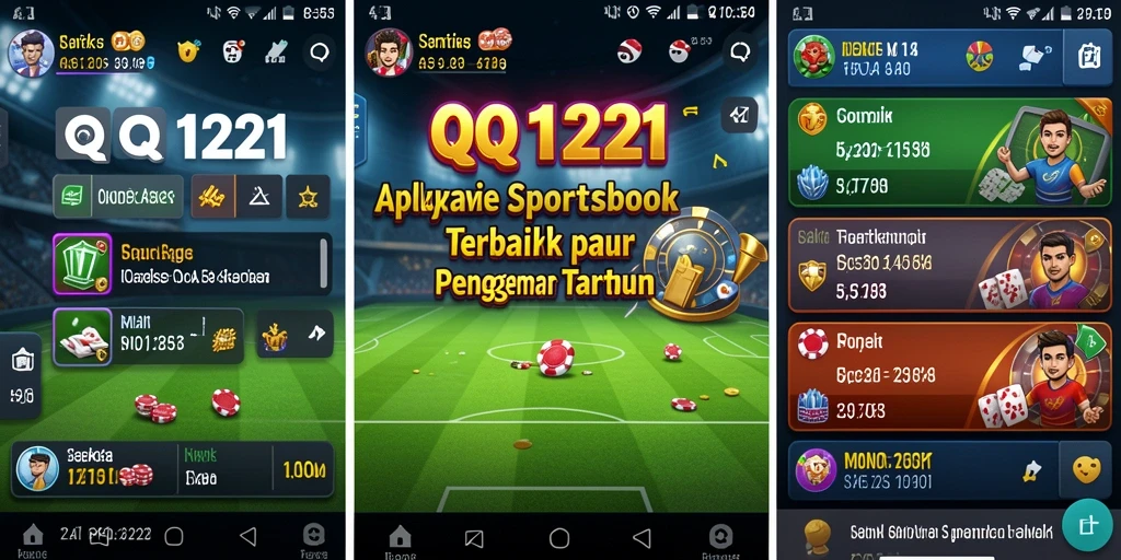 Tampilan menarik dari gameplay Sportsbook di QQ1221.