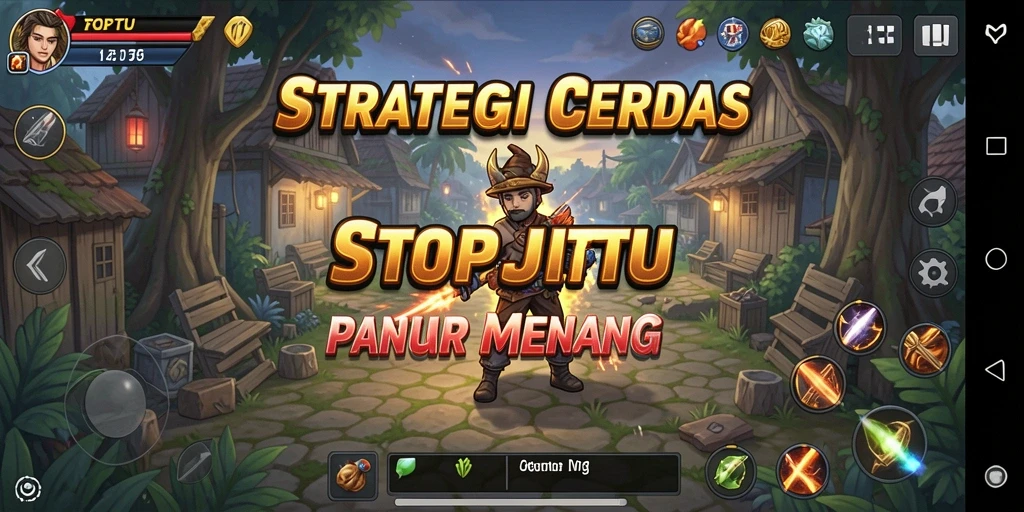 Gameplay dinamis dalam TOPJITU menantang kecerdasan pemain.