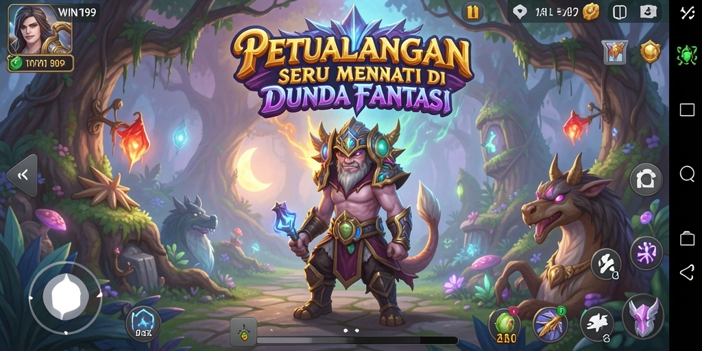 Tangkapan layar dari gameplay <strong>WIN199</strong> yang menunjukkan keindahan dunia petualangan.